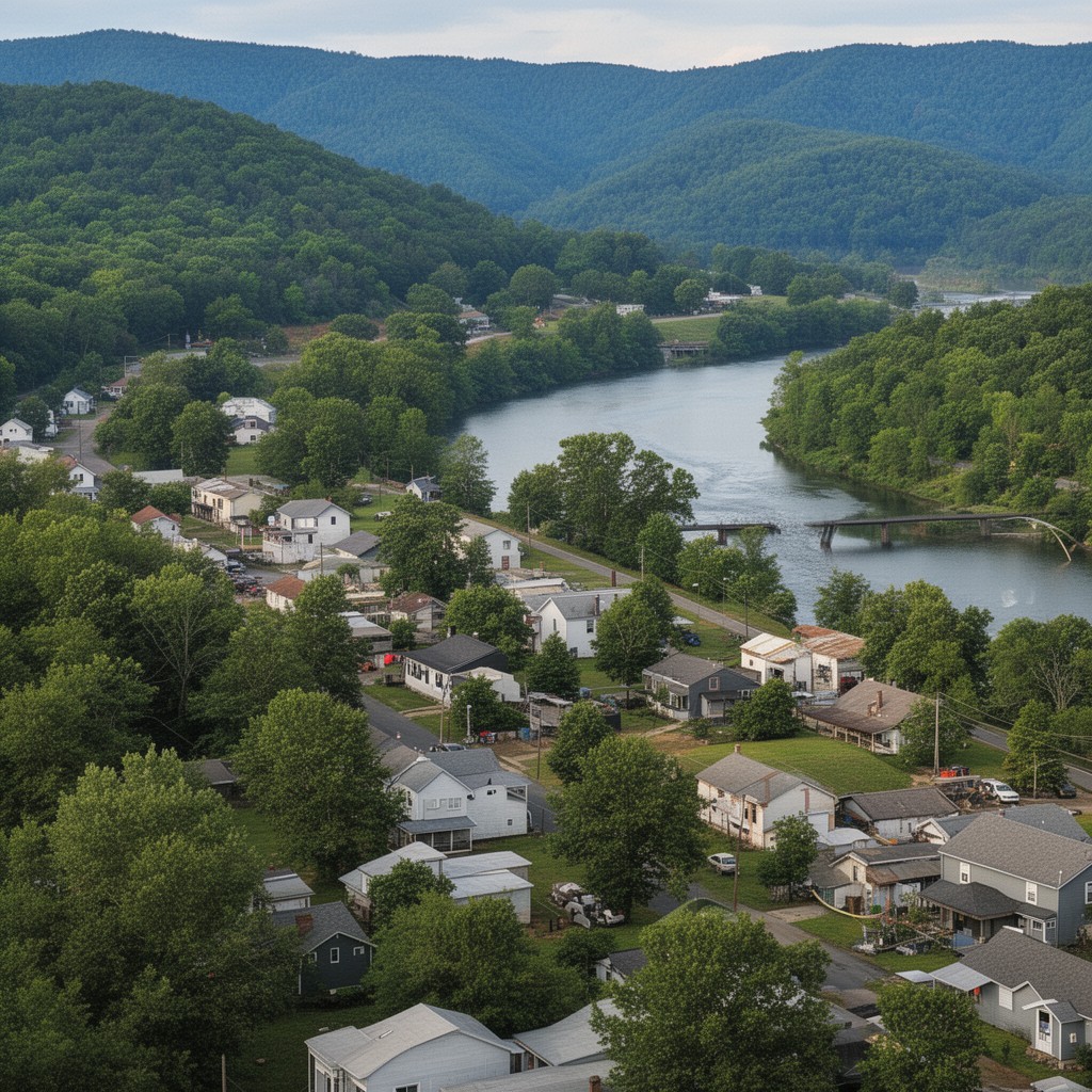 AI-generated illustration of Summers County
