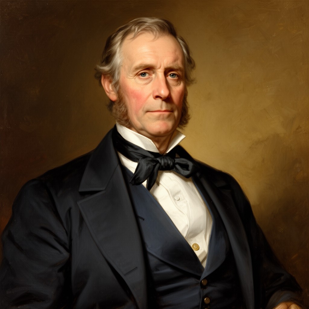 AI-generated illustration of George Bancroft