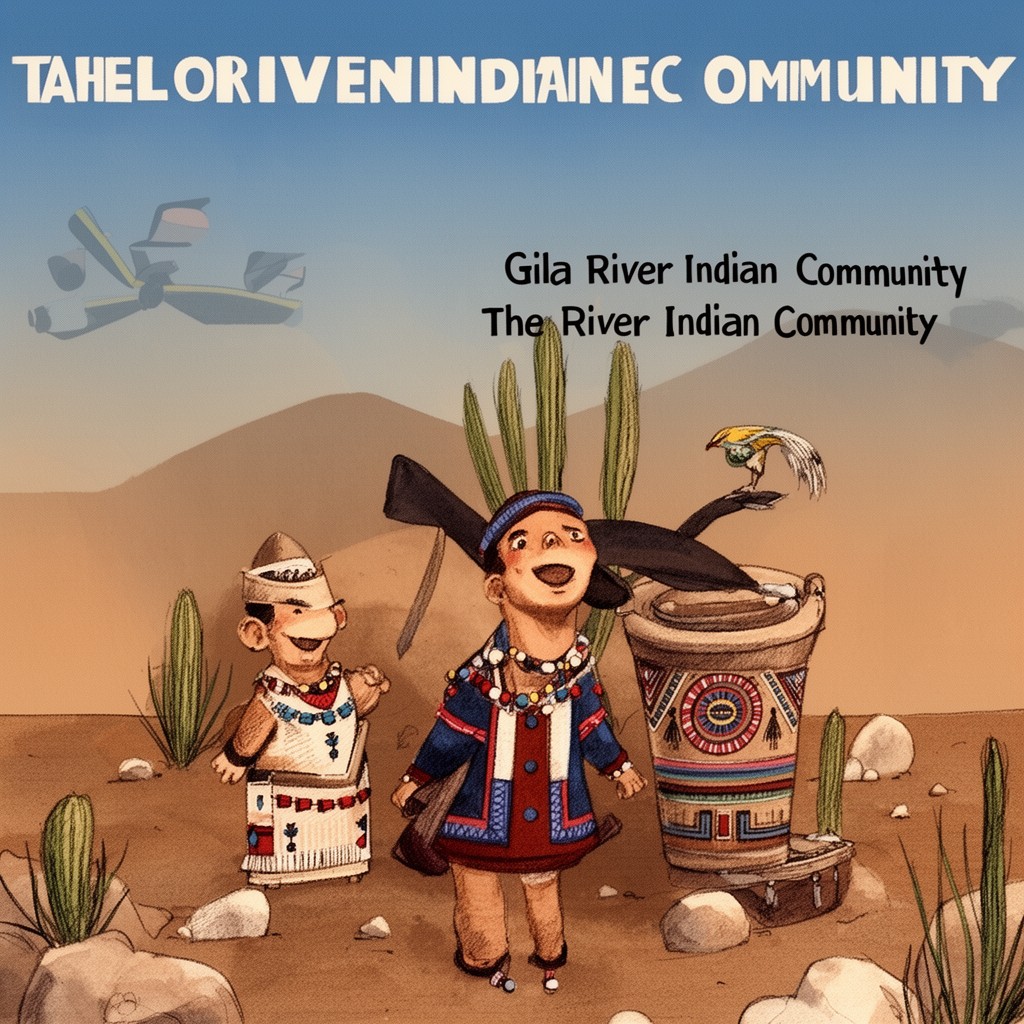 AI-generated illustration of Gila River Indian Community