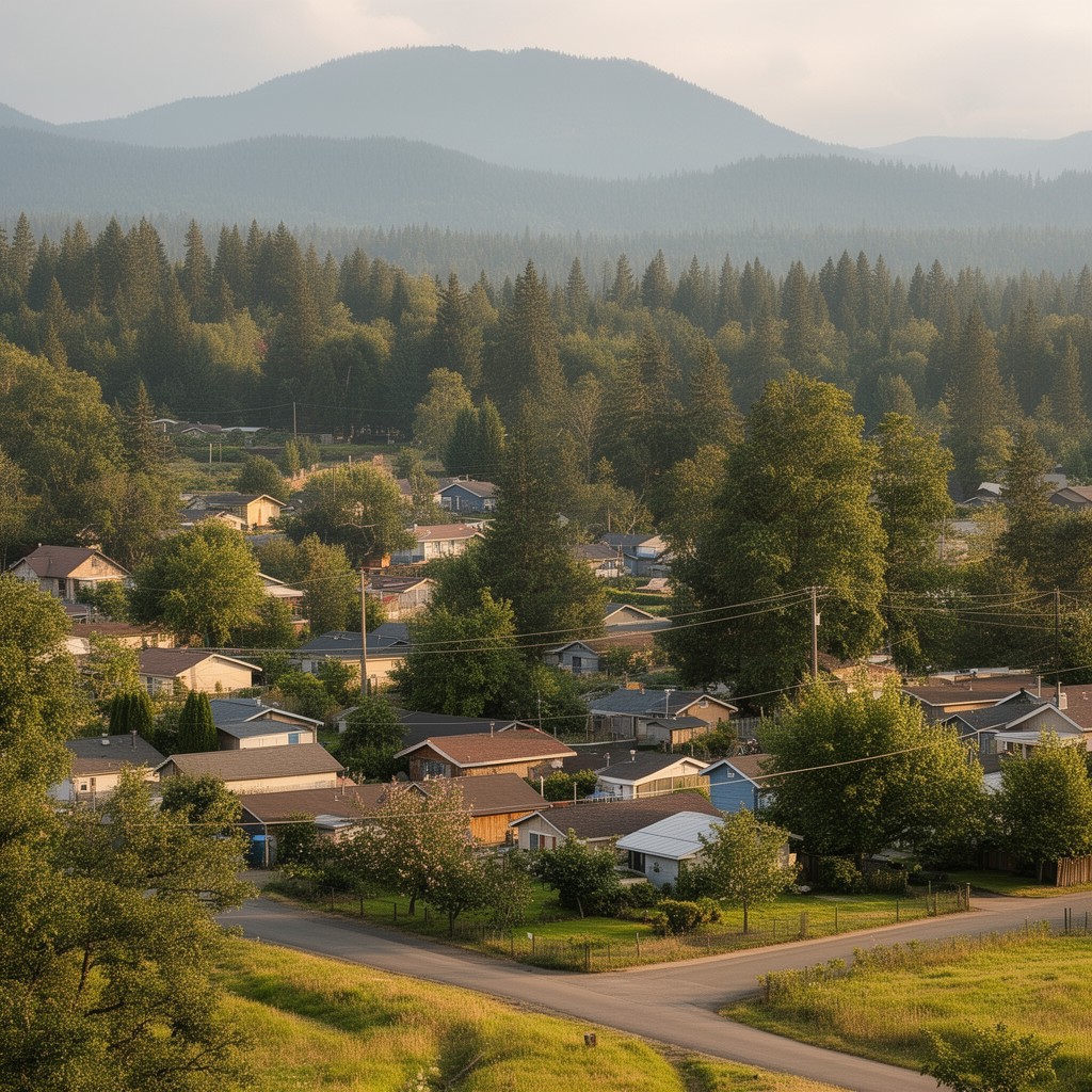 AI-generated illustration of Meadow Glade, Washington