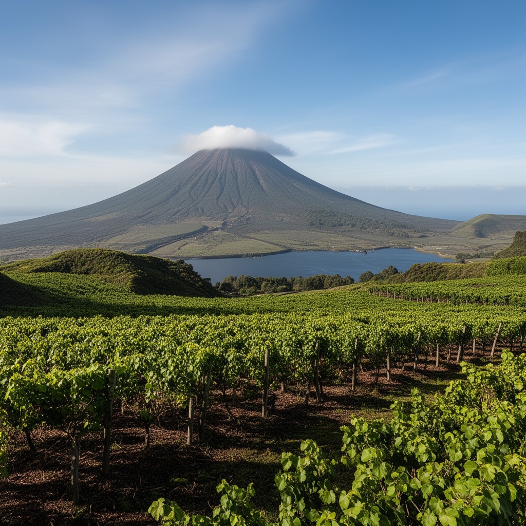 AI-generated illustration of Pico Island