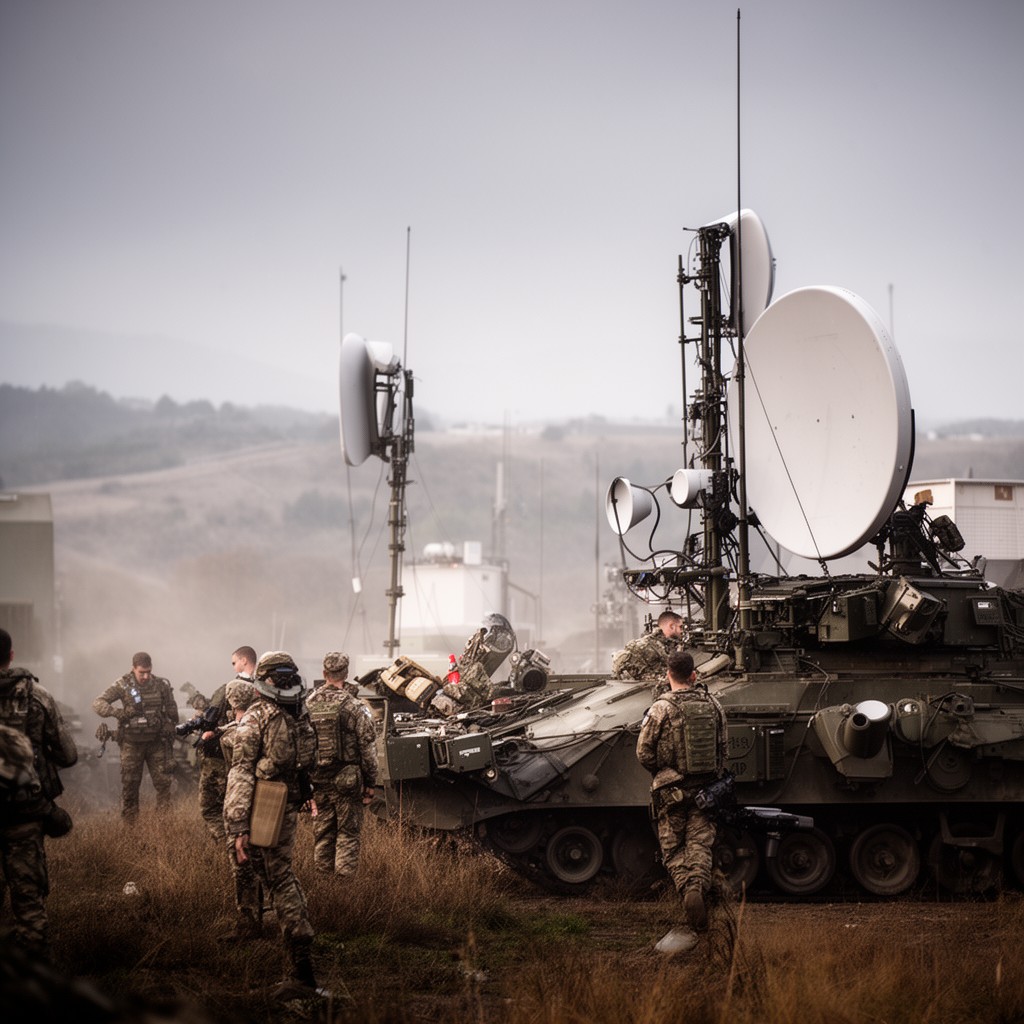 AI-generated illustration of 1st Signal Brigade
