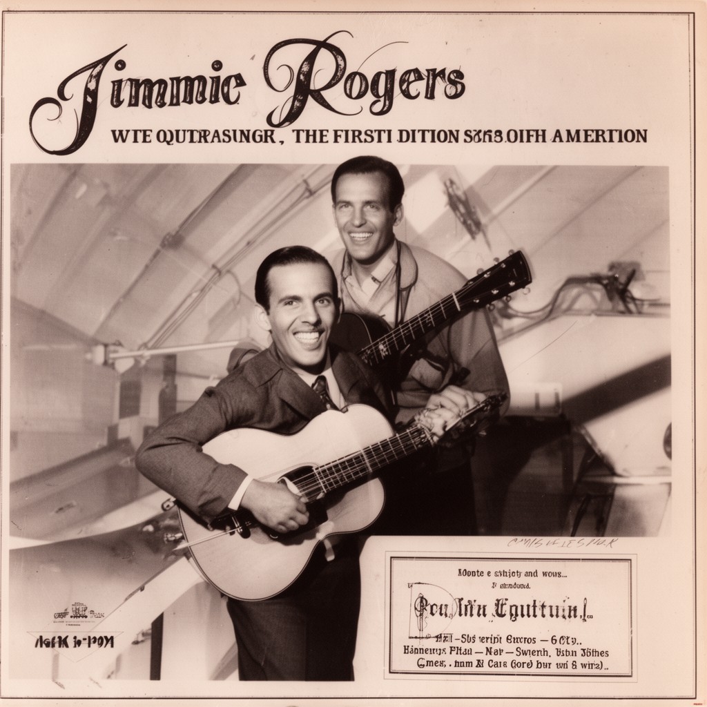 AI-generated illustration of Jimmie Rogers
