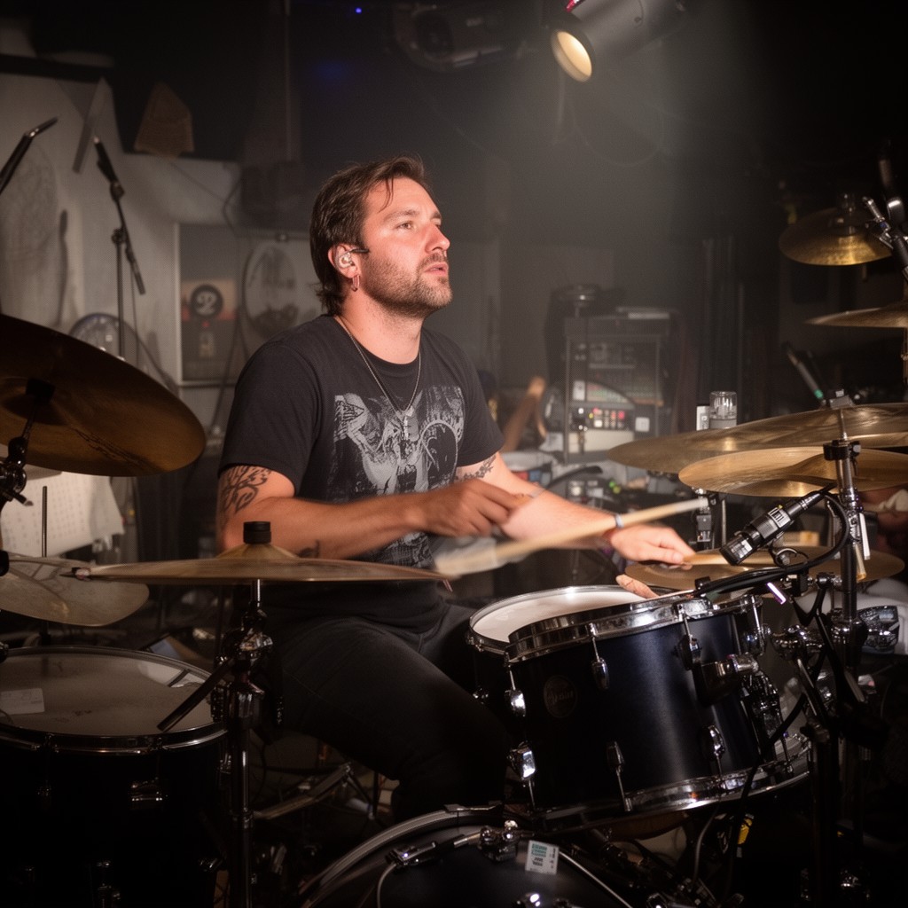 AI-generated illustration of Brad Wilk