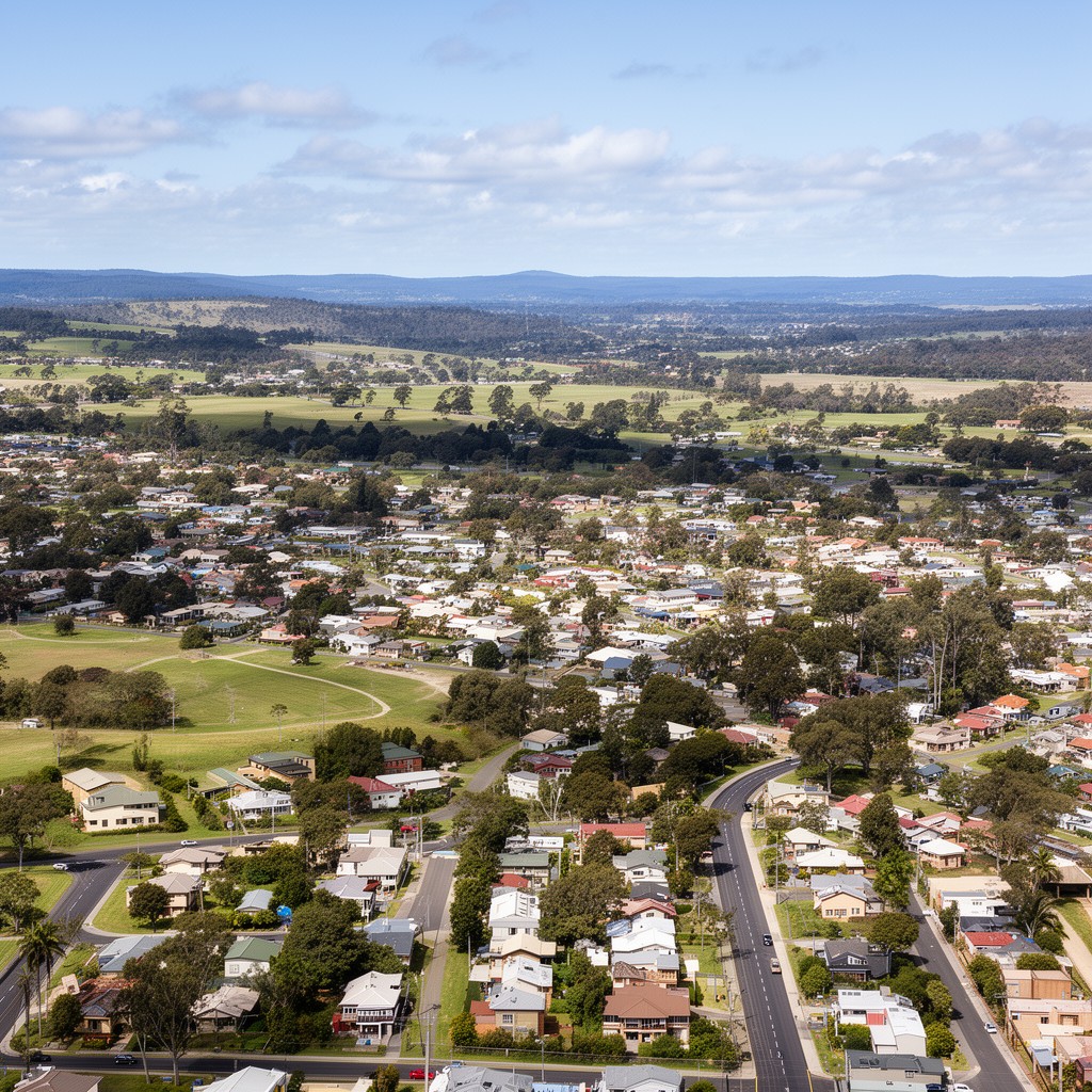 AI-generated illustration of Wyong
