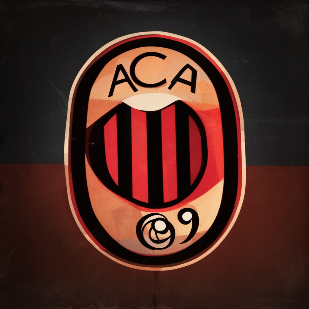 AI-generated illustration of AC Milan