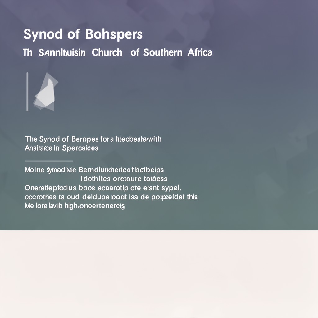 AI-generated illustration of Synod of Bishops