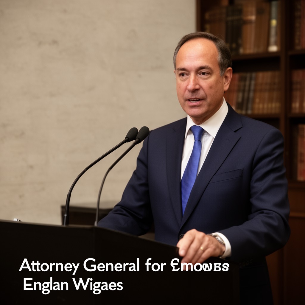 AI-generated illustration of Attorney General for England and Wales
