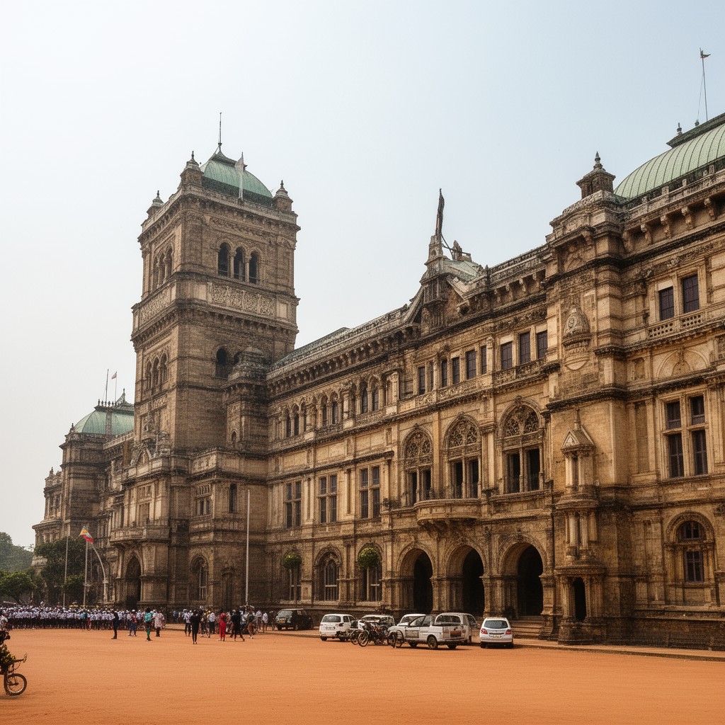 AI-generated illustration of Madras High Court