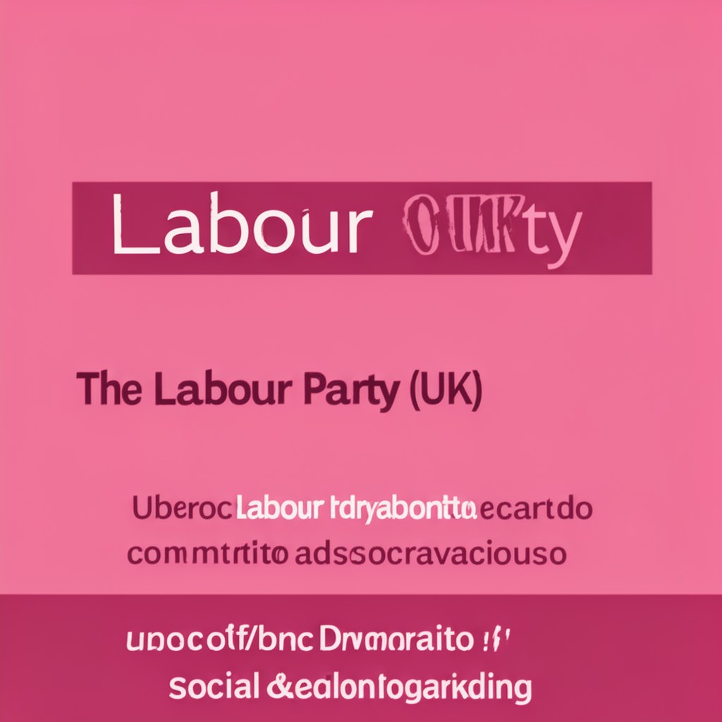 AI-generated illustration of Labour Party (UK)
