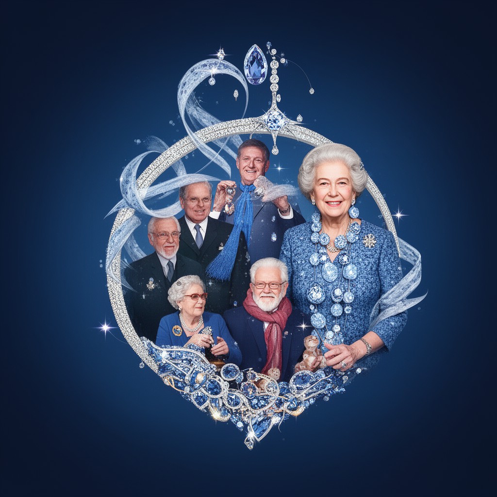 AI-generated illustration of Sapphire Jubilee 2017