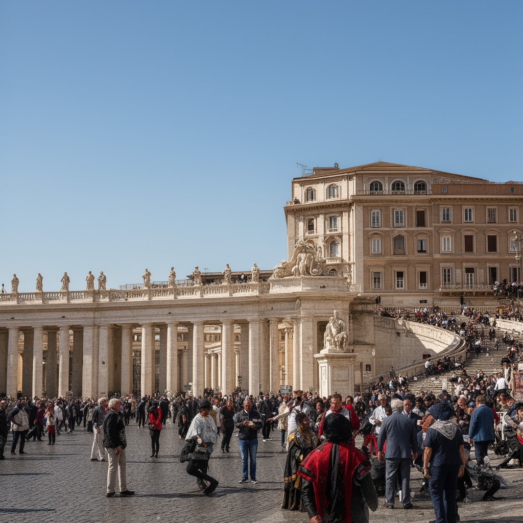AI-generated illustration of Holy See