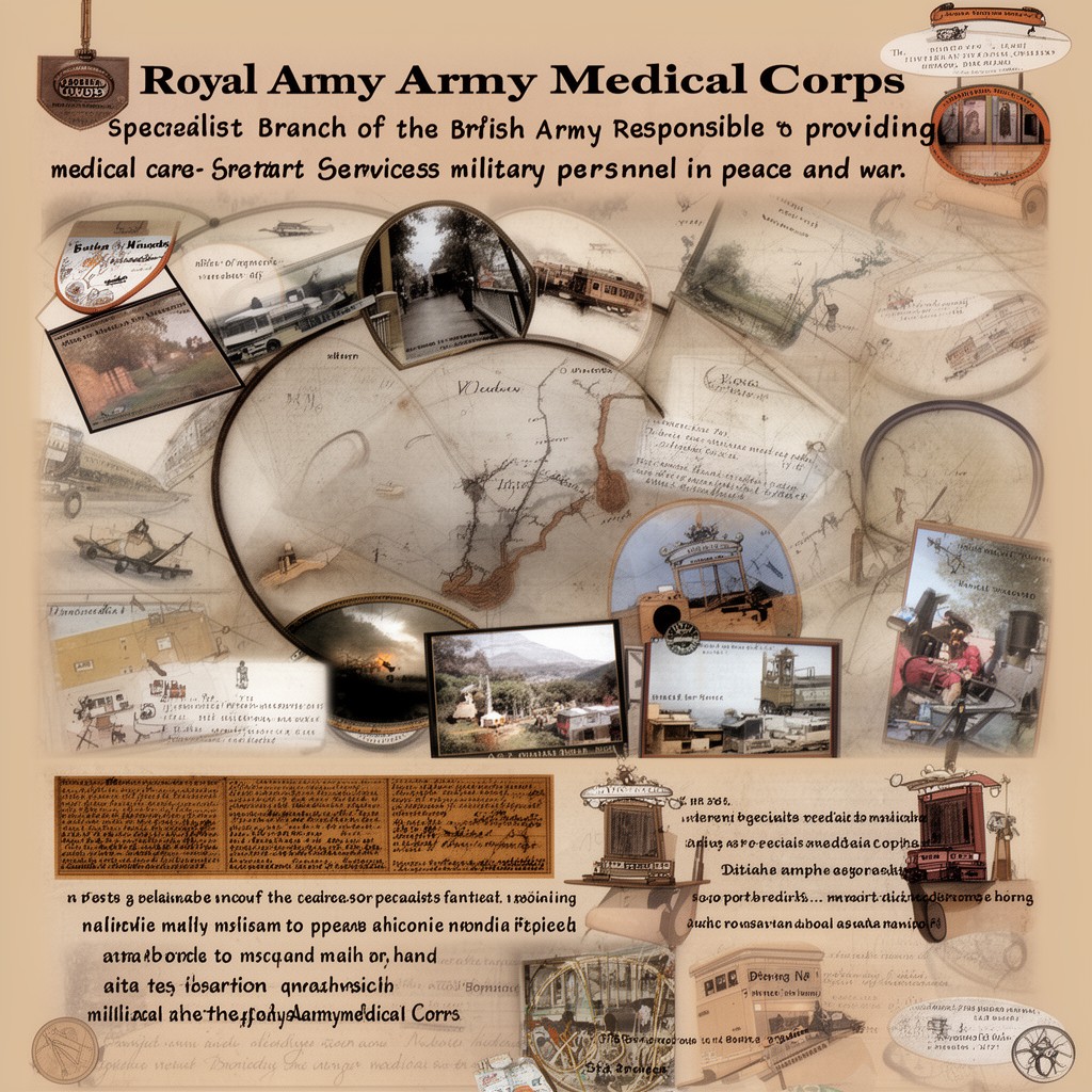 AI-generated illustration of Royal Army Medical Corps