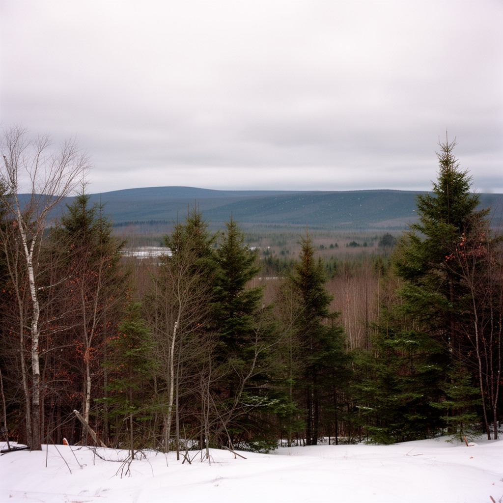 AI-generated illustration of Northern Maine