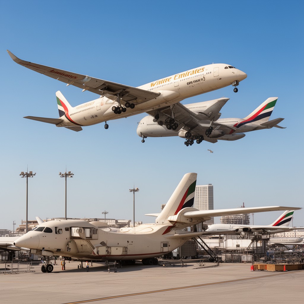 AI-generated illustration of Emirates