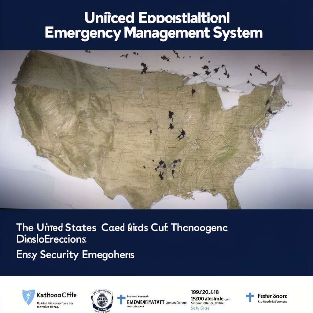 AI-generated illustration of United States emergency management system