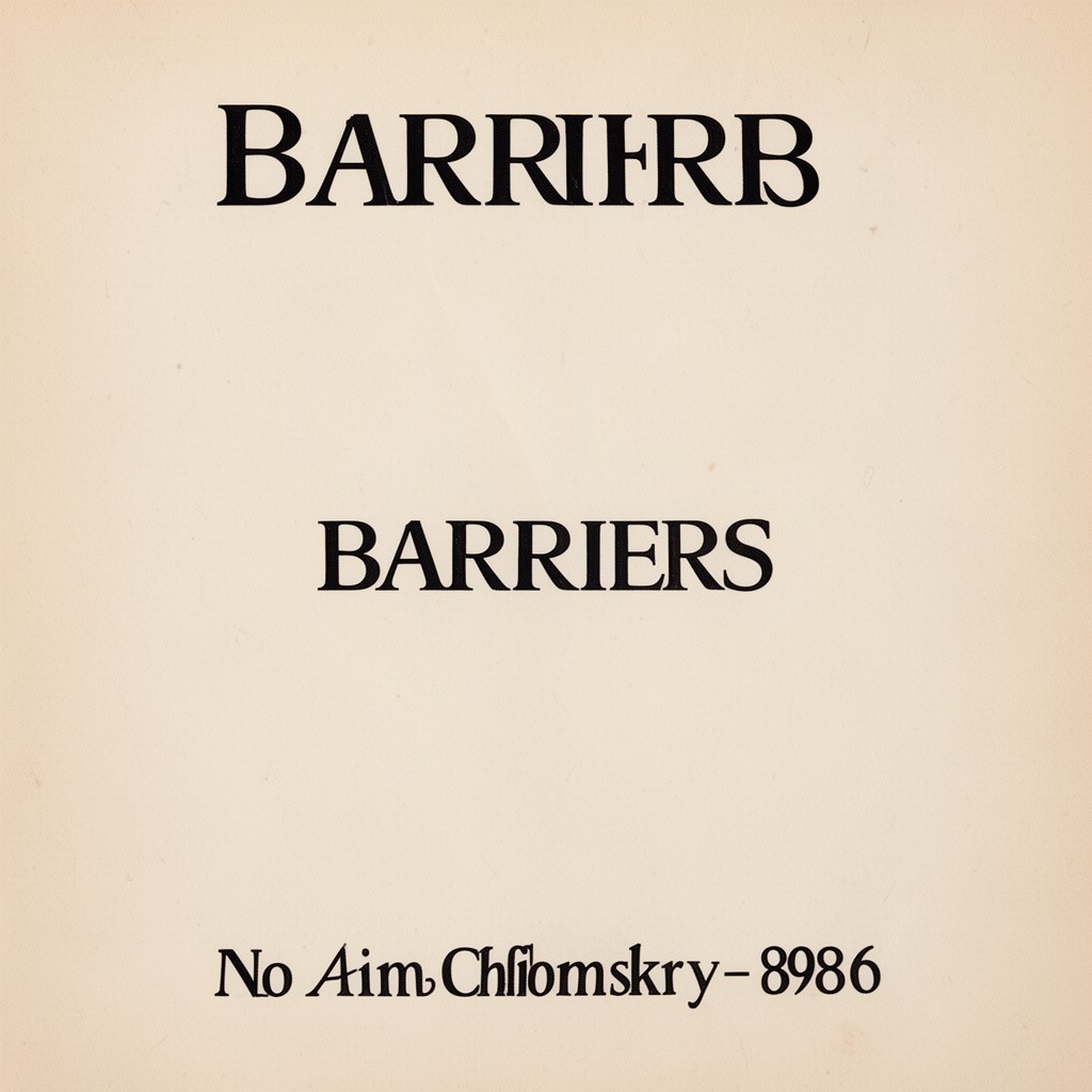 AI-generated illustration of Barriers