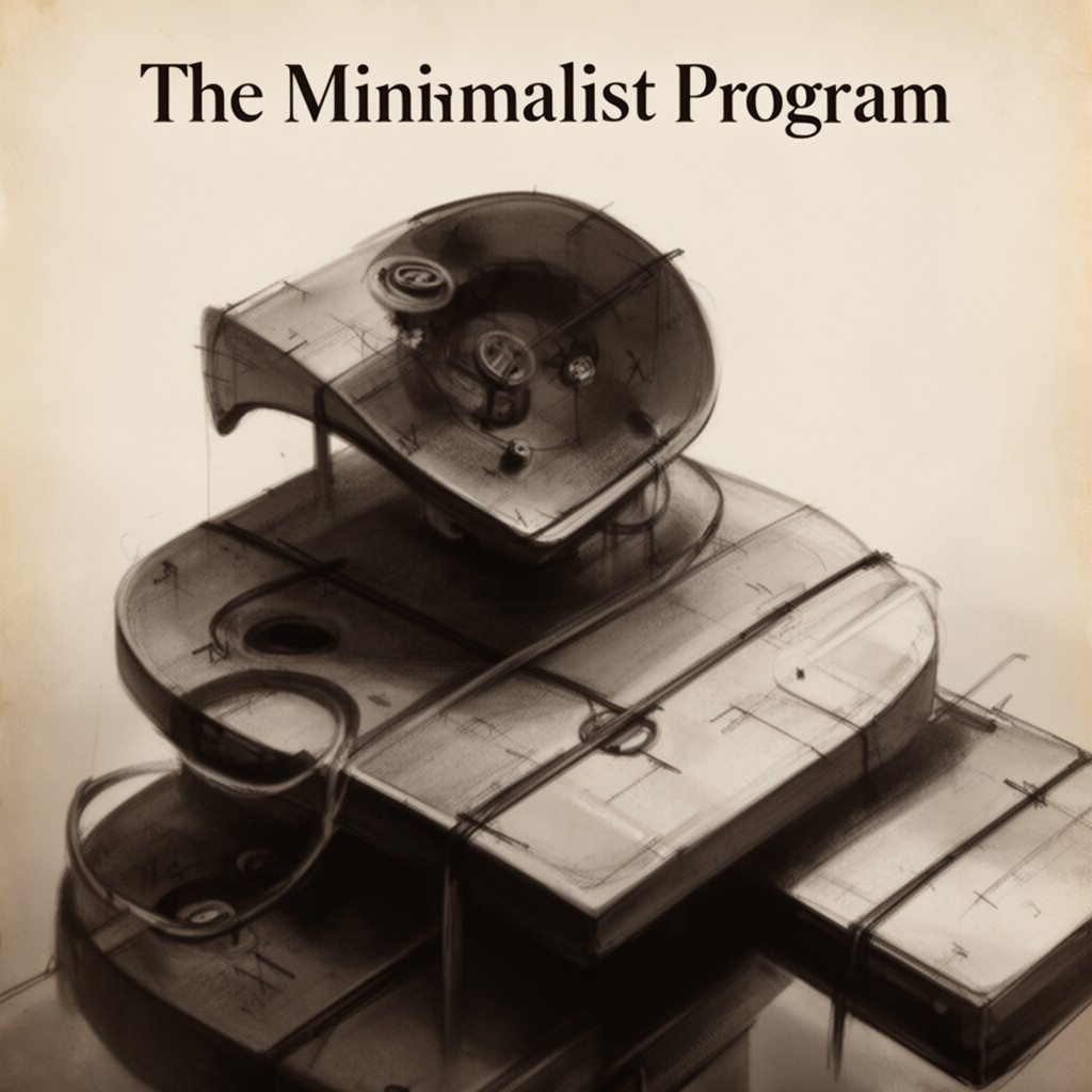 AI-generated illustration of The Minimalist Program