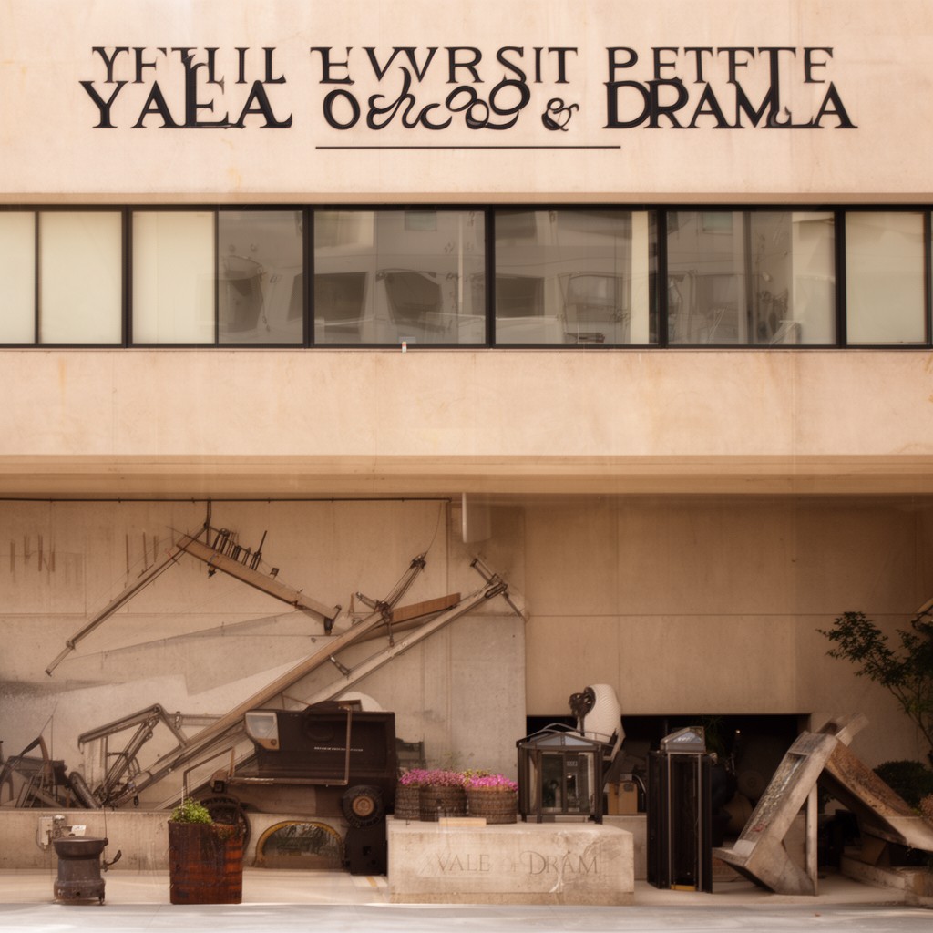 AI-generated illustration of Yale School of Drama