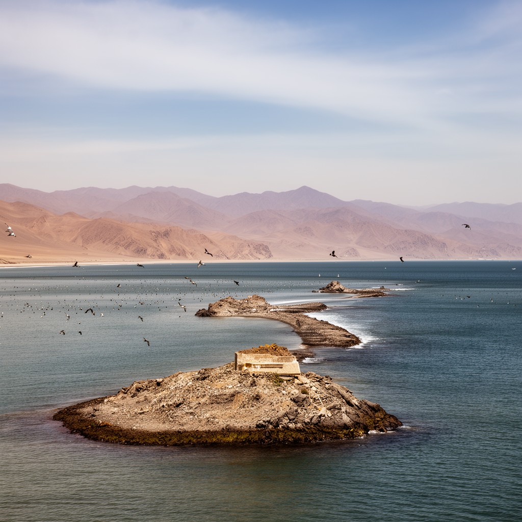 AI-generated illustration of Paracas Peninsula