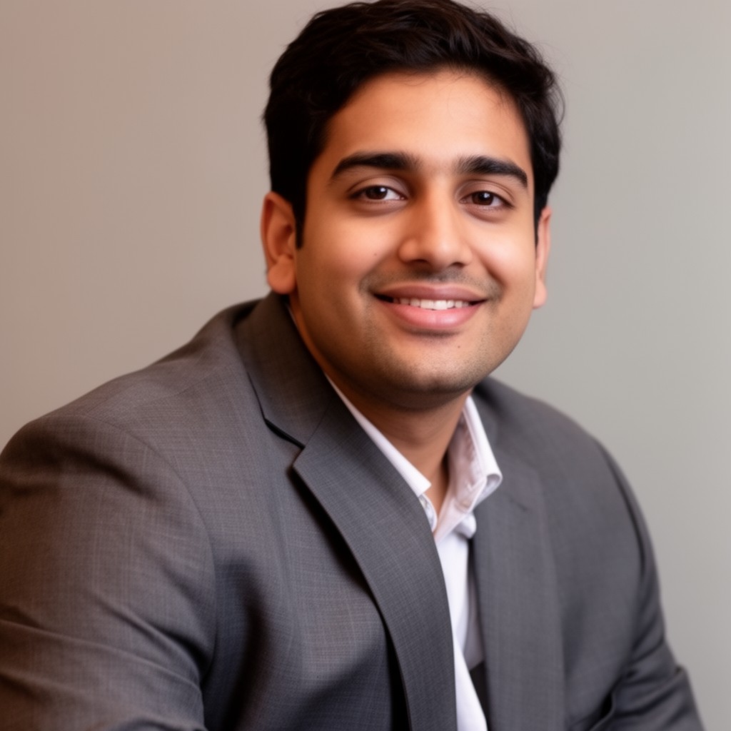 AI-generated illustration of Gagan Biyani