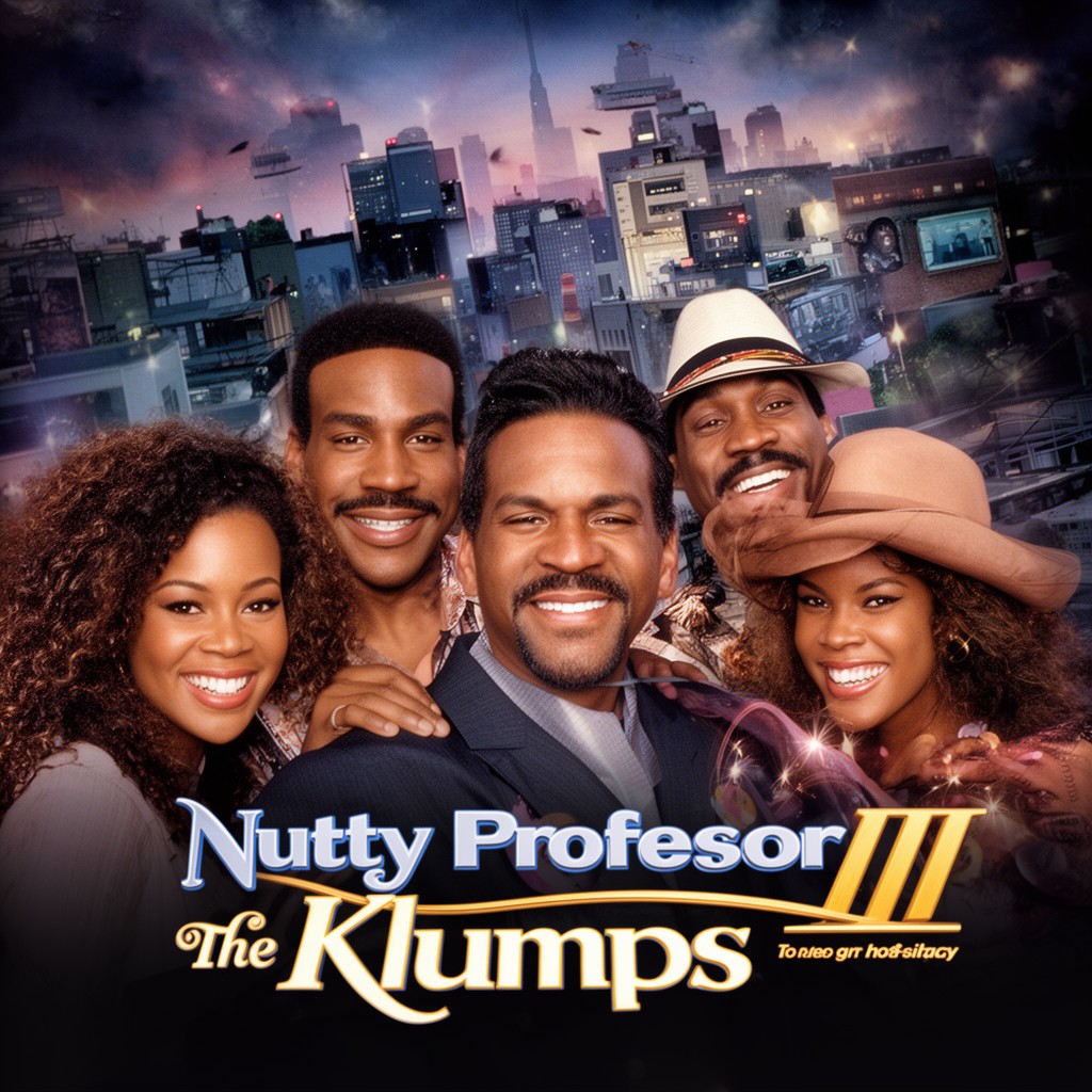 AI-generated illustration of Nutty Professor II: The Klumps