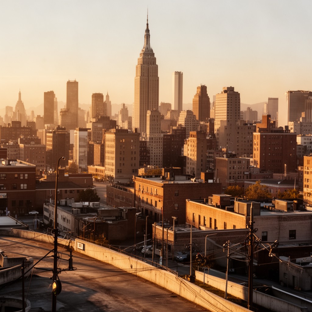 AI-generated illustration of New York Yearly Meeting