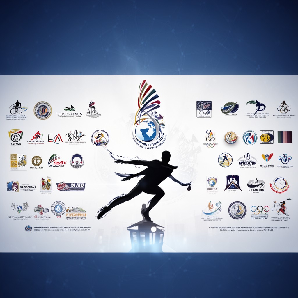 AI-generated illustration of International Sports Federations
