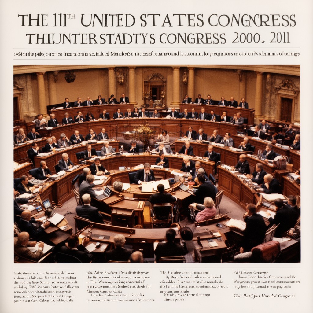 AI-generated illustration of 111th United States Congress