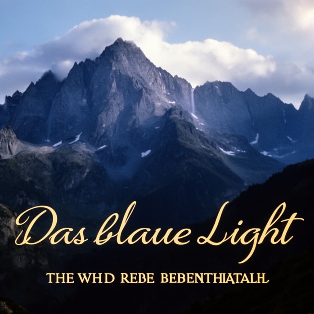 AI-generated illustration of Das blaue Licht