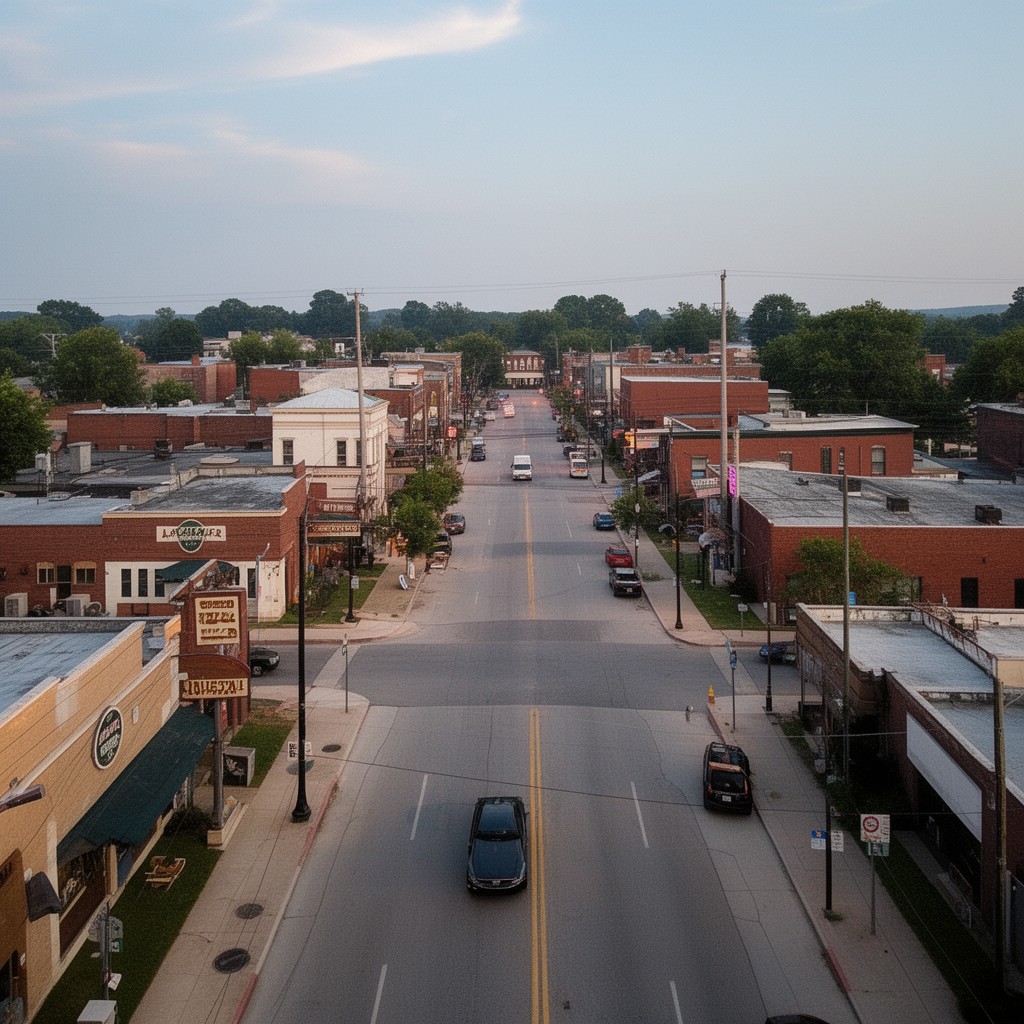 AI-generated illustration of Buckner, Missouri
