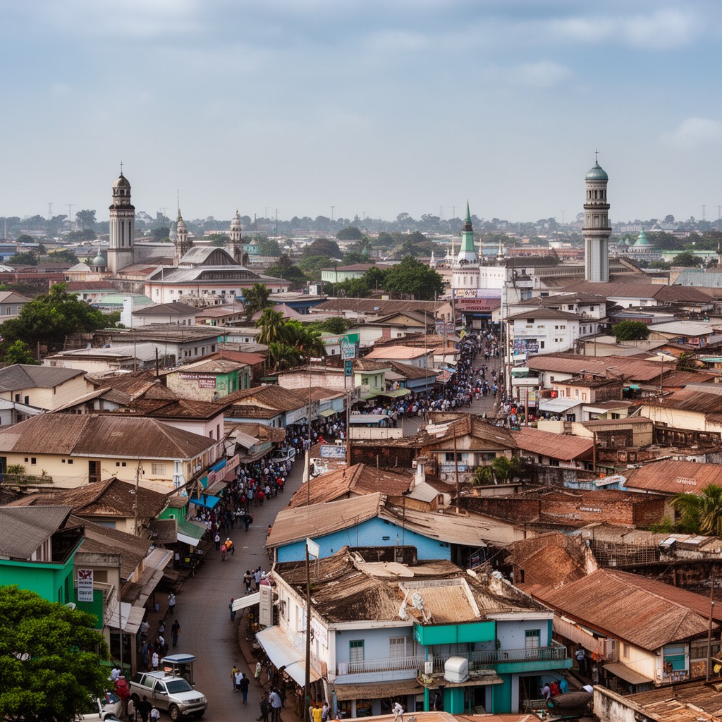 AI-generated illustration of Ilorin