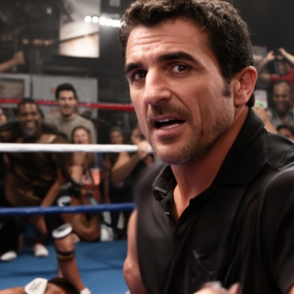 AI-generated illustration of Rocky Balboa (2006 film)
