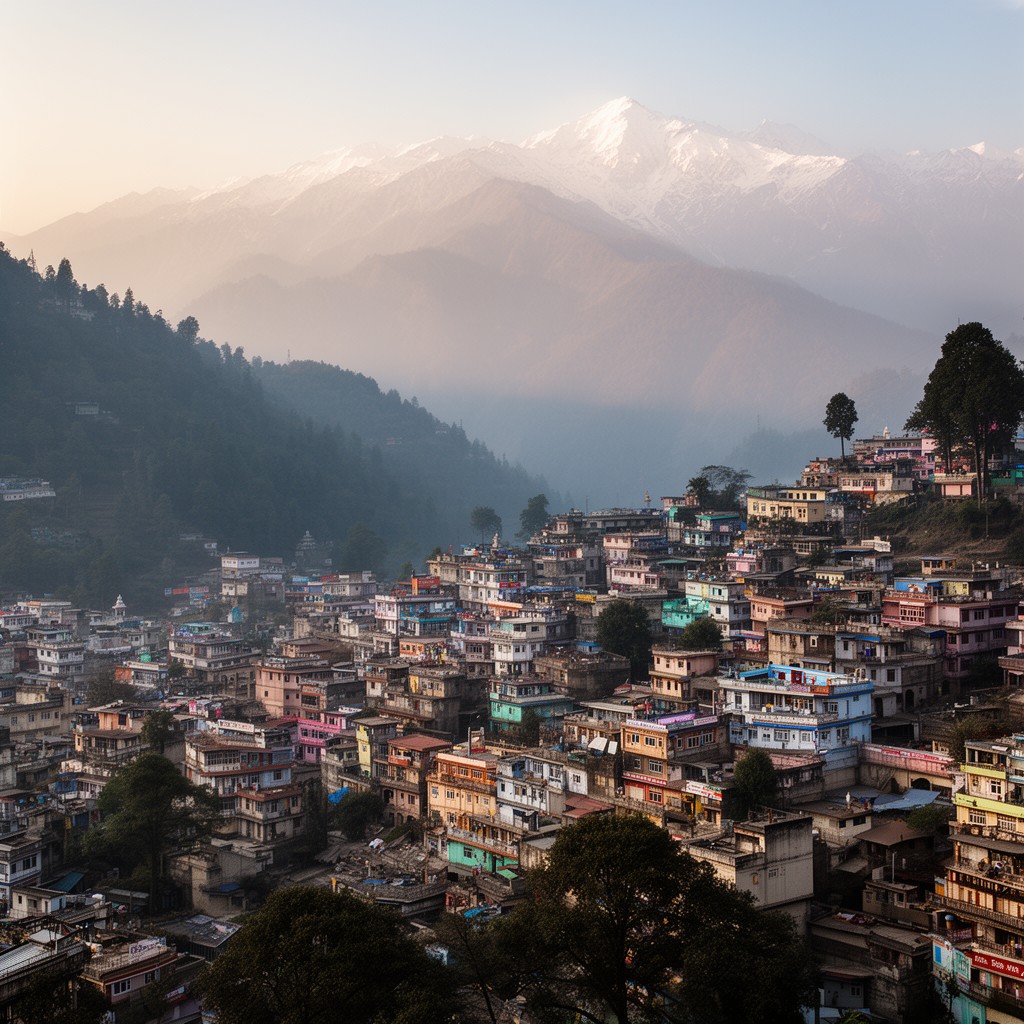 AI-generated illustration of Dehradun