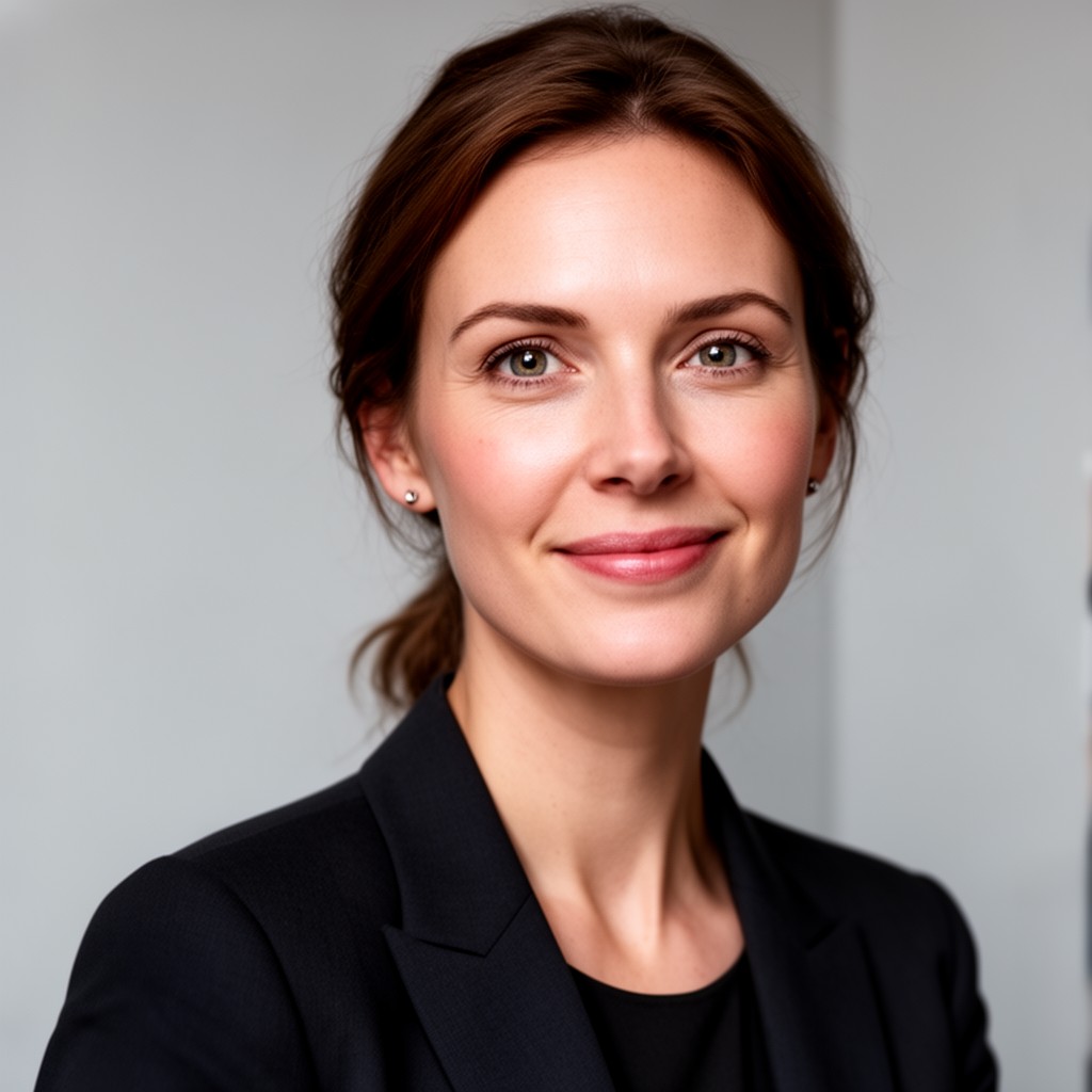AI-generated illustration of Lena Gieseke