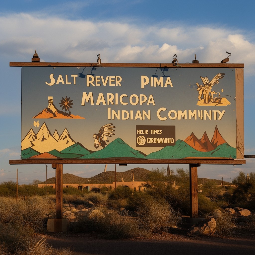 AI-generated illustration of Salt River Pima-Maricopa Indian Community