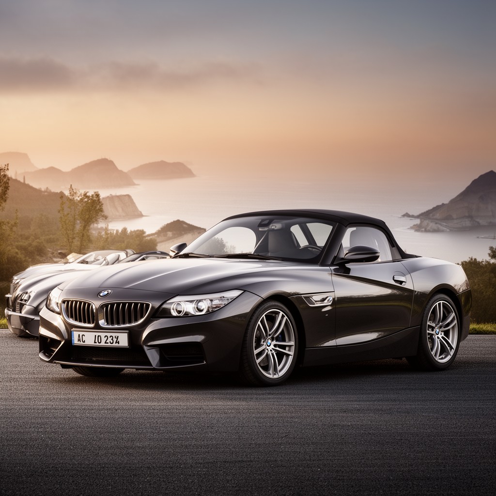 AI-generated illustration of BMW Z4
