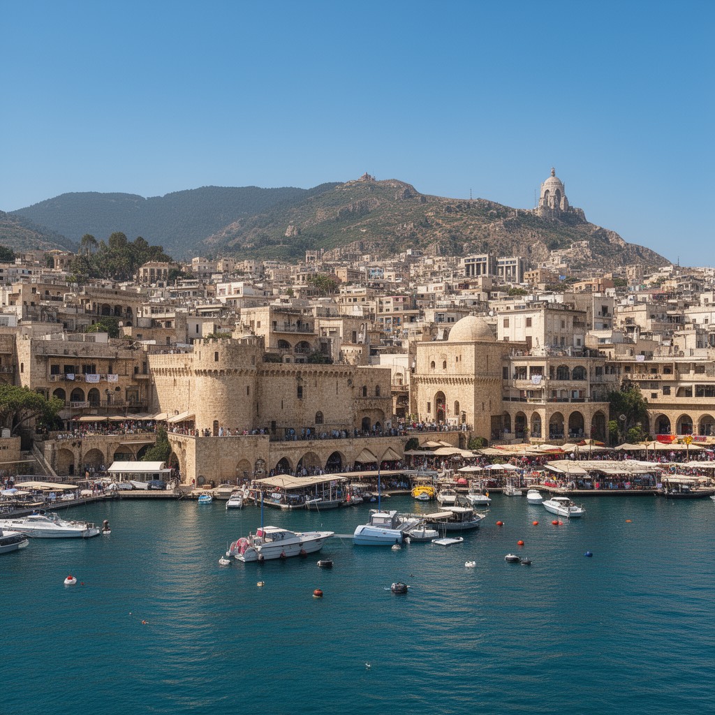 AI-generated illustration of Tripoli