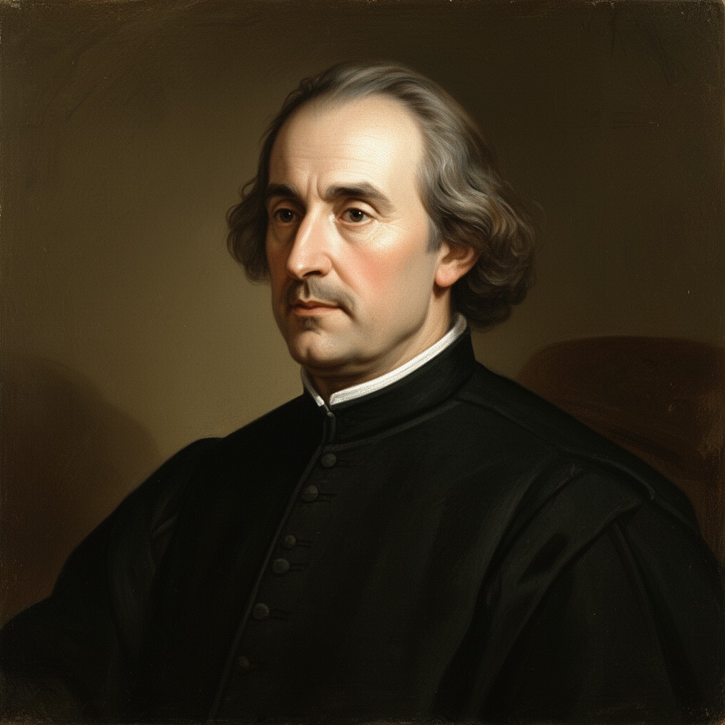 AI-generated illustration of Francis Turretin