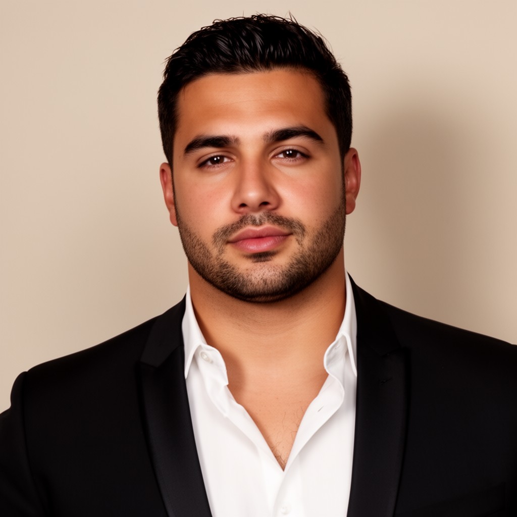 AI-generated illustration of Rob Kardashian