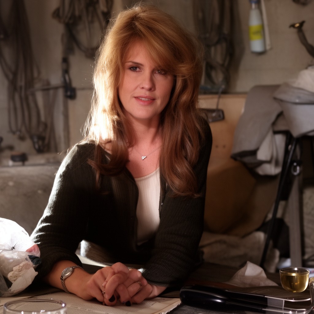 AI-generated illustration of Dana Delany