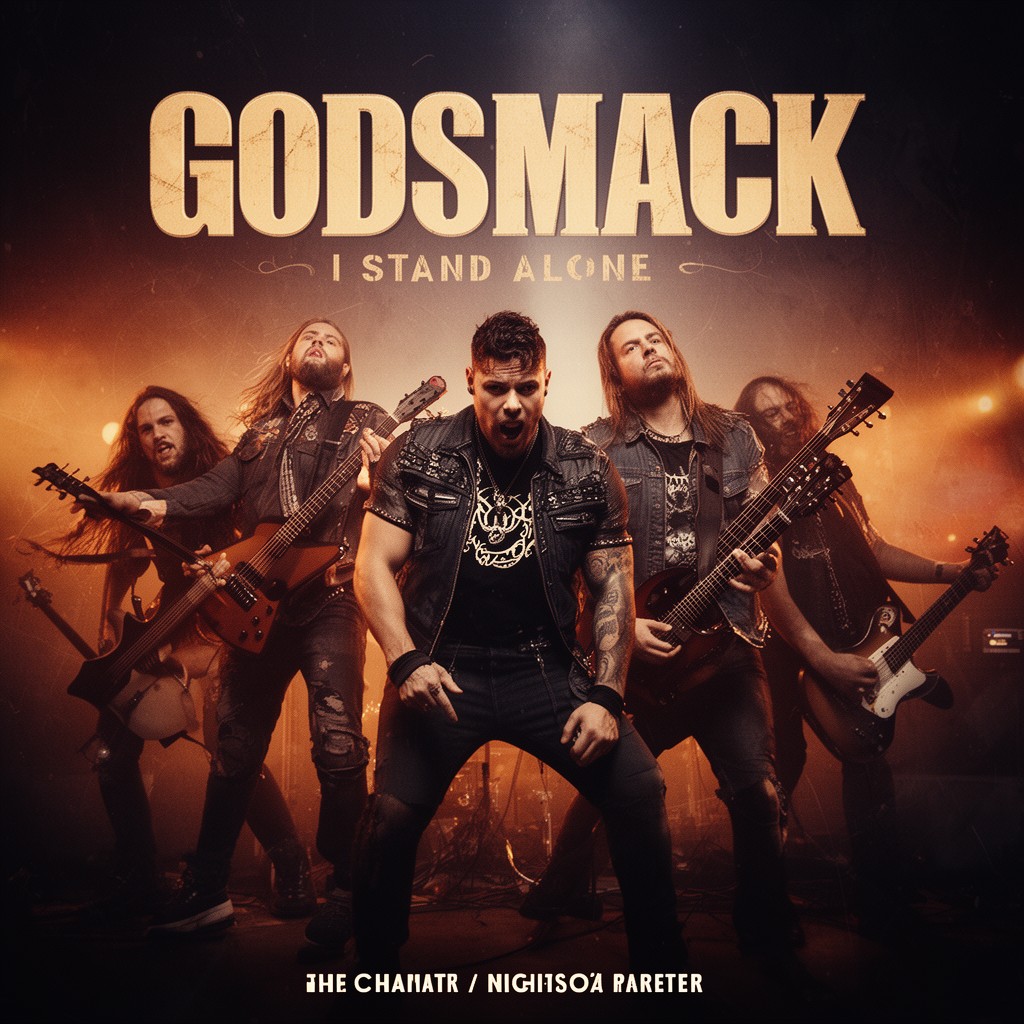 AI-generated illustration of Godsmack