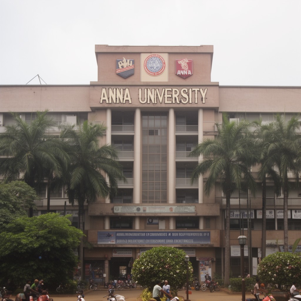 AI-generated illustration of Anna University