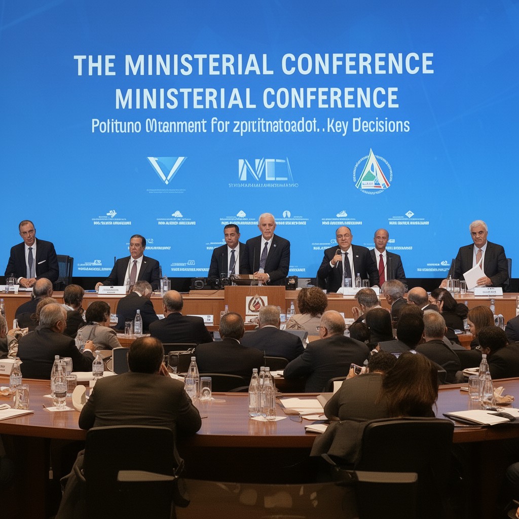 AI-generated illustration of Ministerial Conference