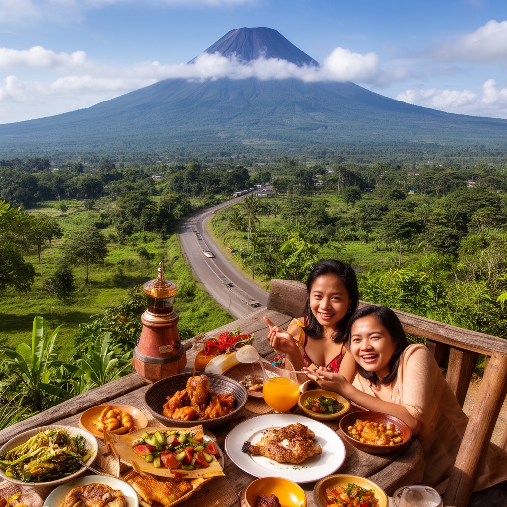 AI-generated illustration of Bicol Region