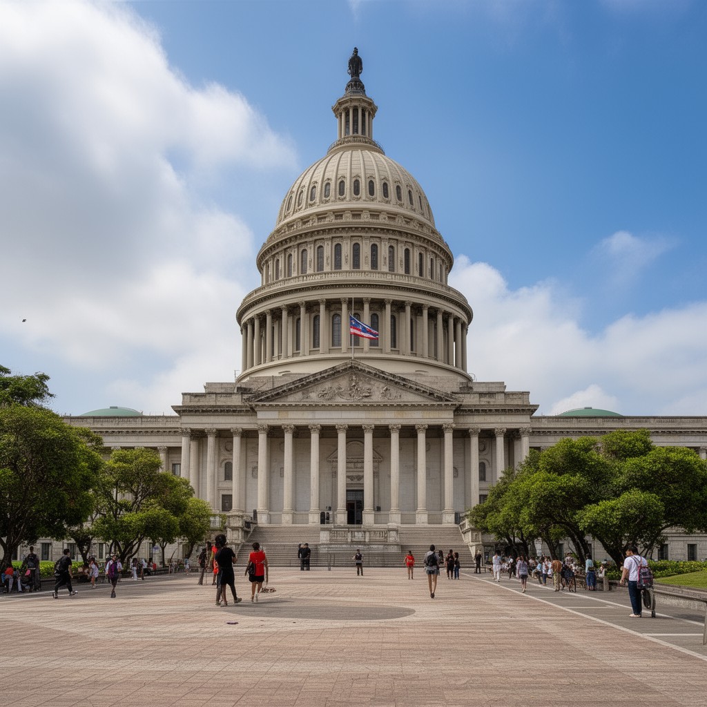 AI-generated illustration of Capitol of Puerto Rico