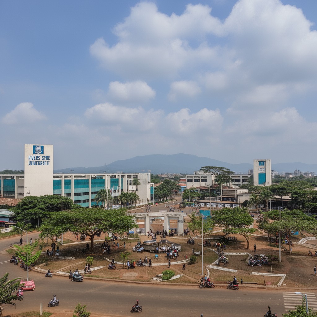 AI-generated illustration of Rivers State University