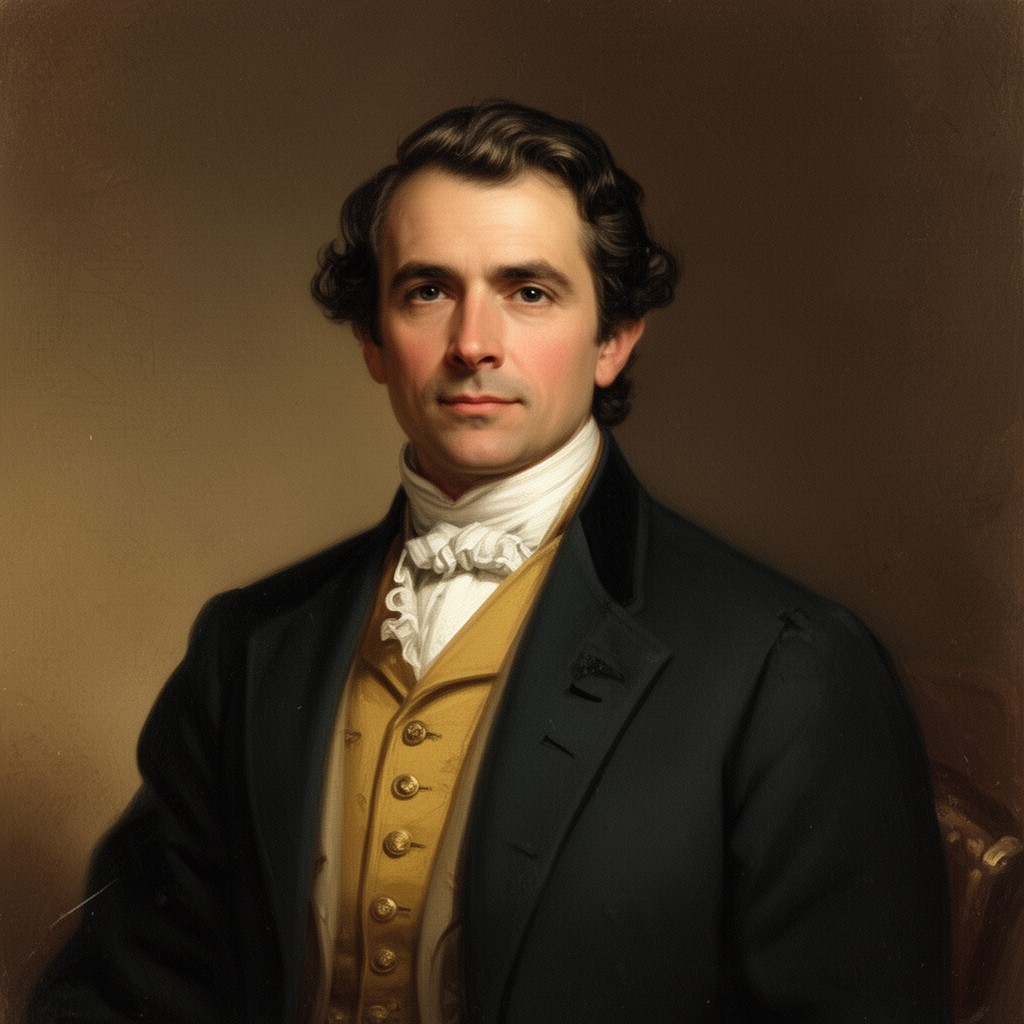 AI-generated illustration of José de Garnica