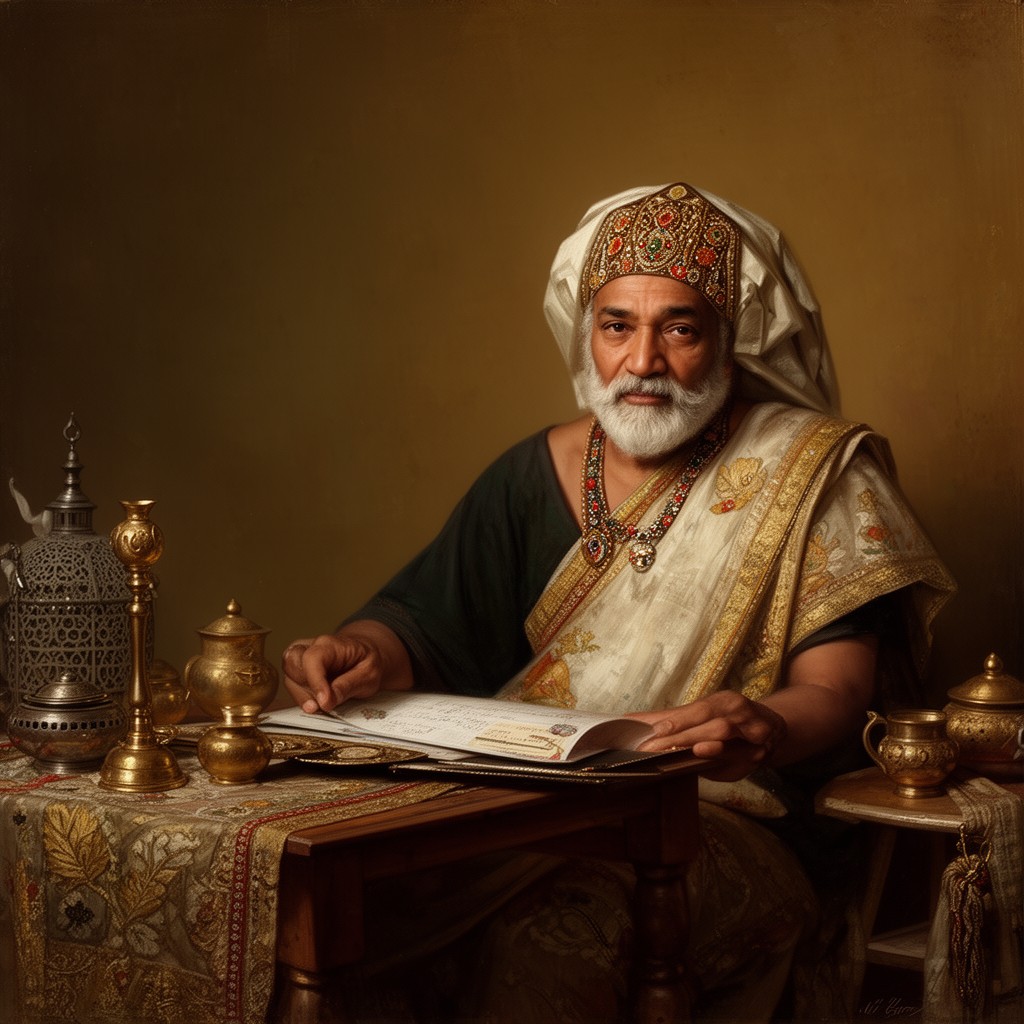 AI-generated illustration of Sri Lankan Moors