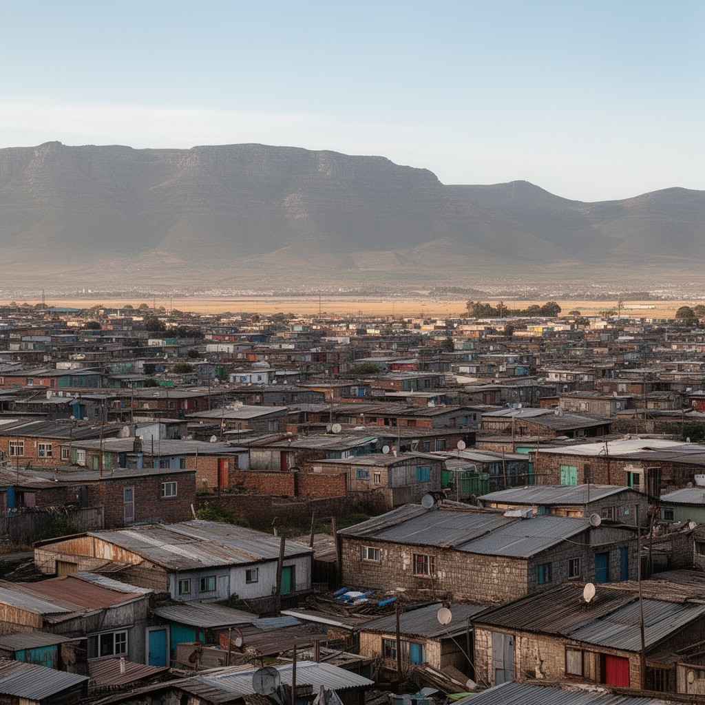 AI-generated illustration of Cape Flats